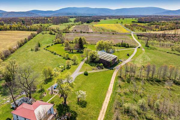 60 Acres of Agricultural Land with Home for Sale in Stuarts Draft, Virginia