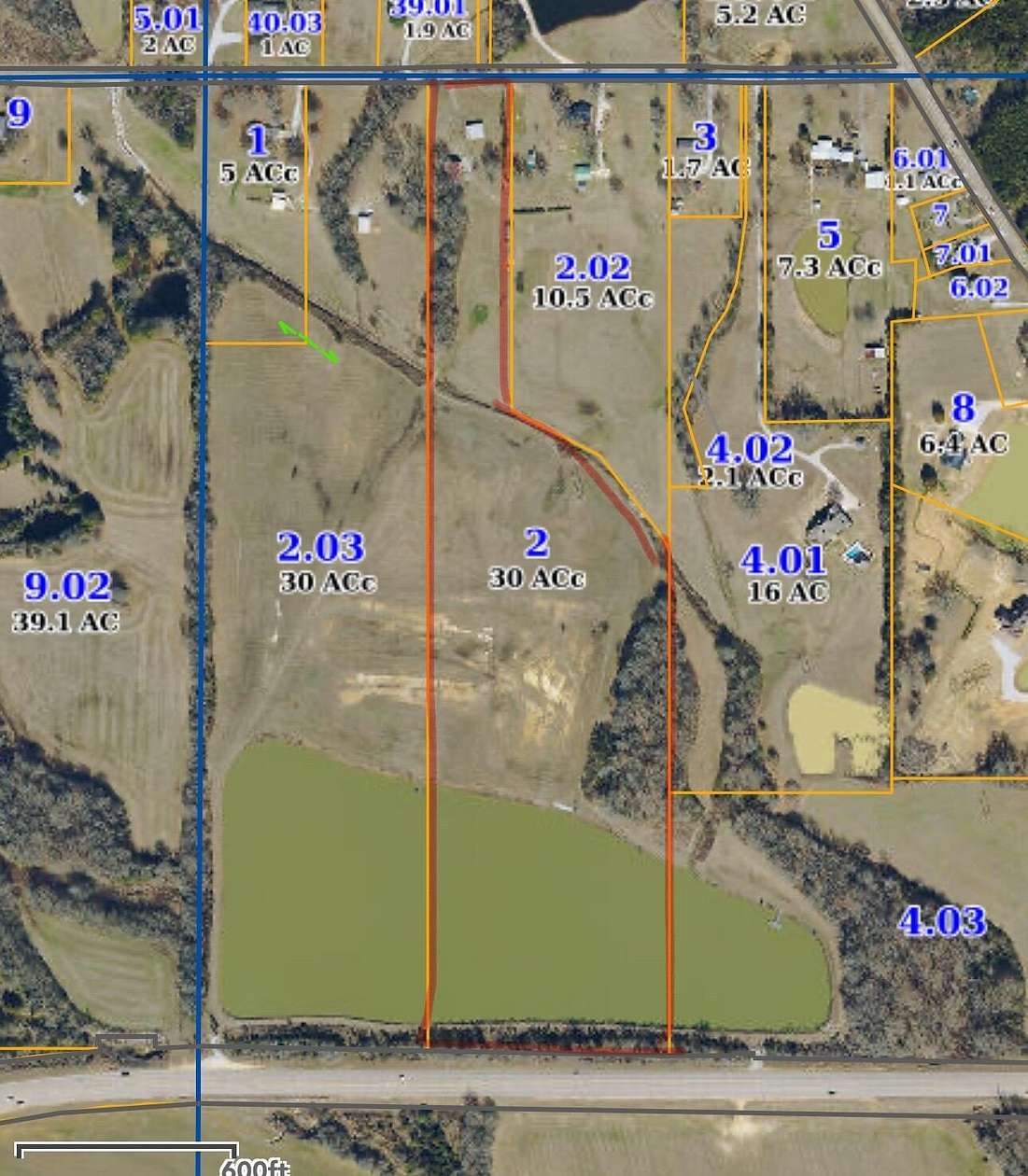 30 Acres of Land for Sale in Tupelo, Mississippi