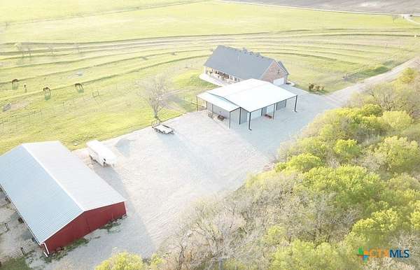 37.8 Acres of Agricultural Land with Home for Sale in Hubbard, Texas