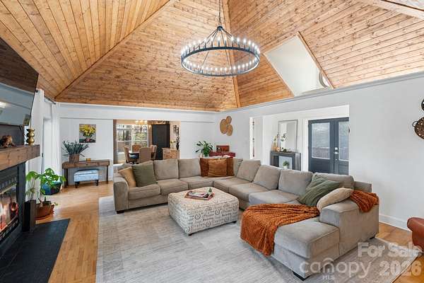 9.66 Acres of Land with Home for Sale in Taylorsville, North Carolina