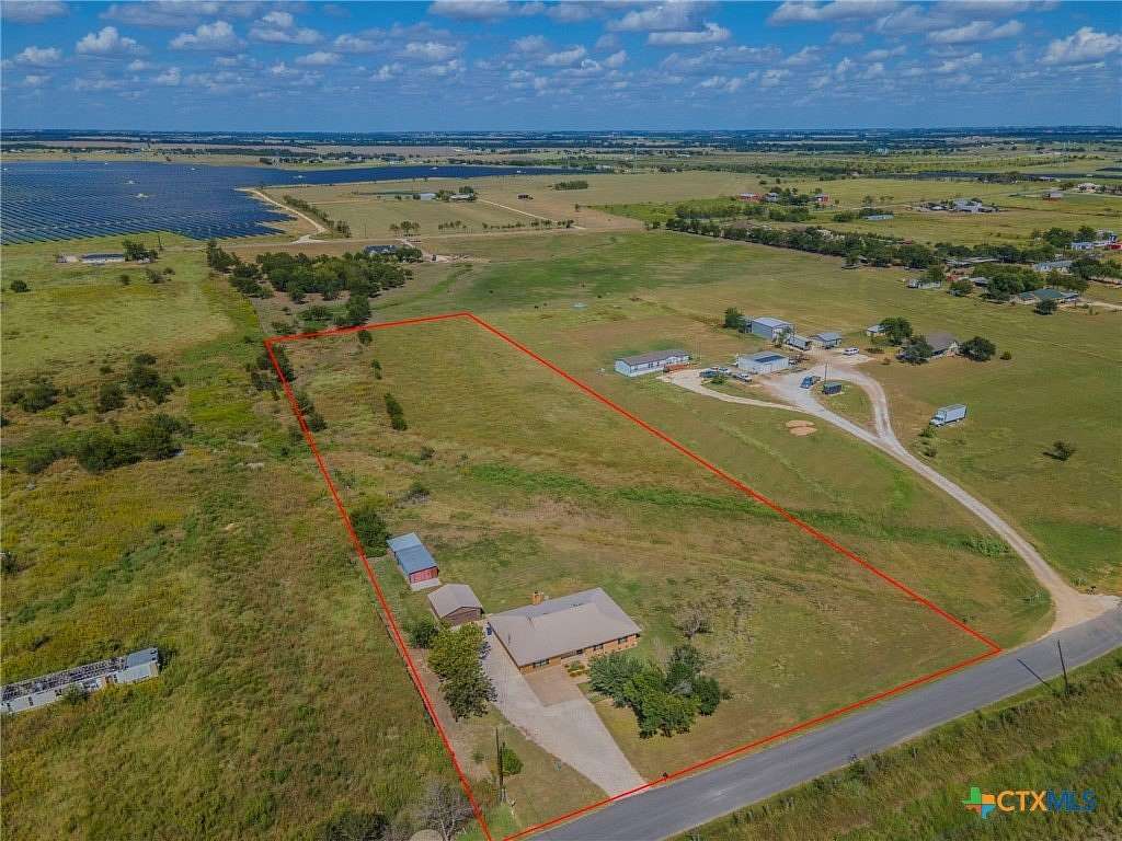 5 Acres of Land with Home for Sale in Temple, Texas