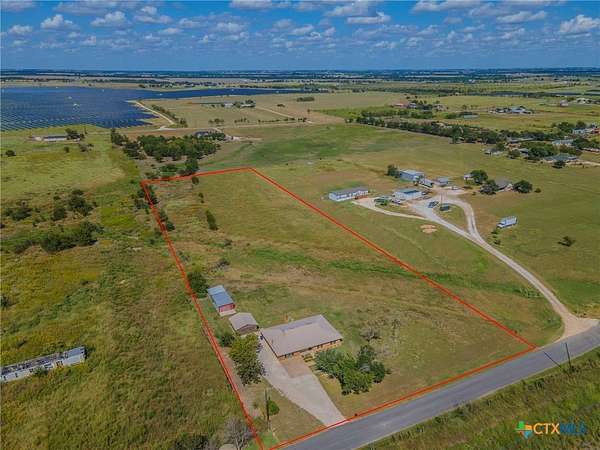 5 Acres of Land with Home for Sale in Temple, Texas