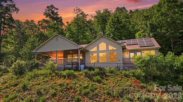 3.65 Acres of Land with Home for Sale in Bryson City, North Carolina