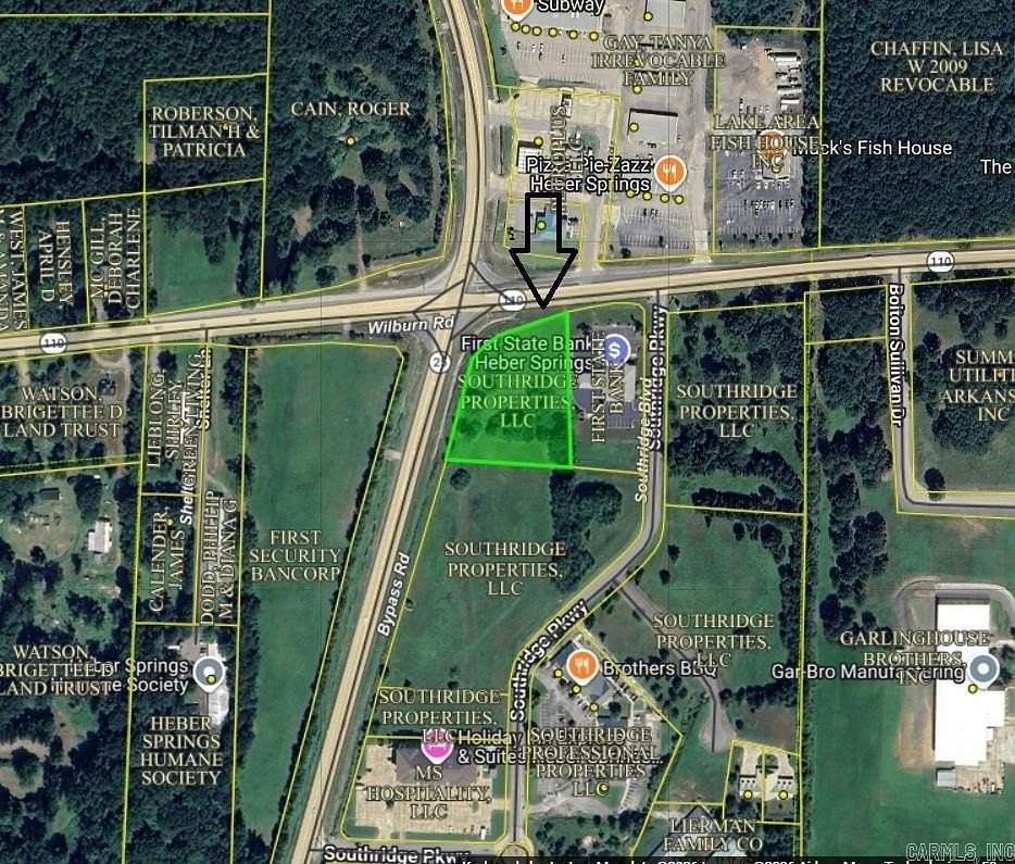 1.8 Acres of Mixed-Use Land for Sale in Heber Springs, Arkansas