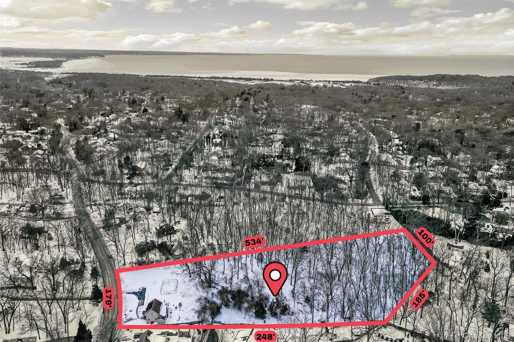 1.79 Acres of Residential Land with Home for Sale in Setauket, New York