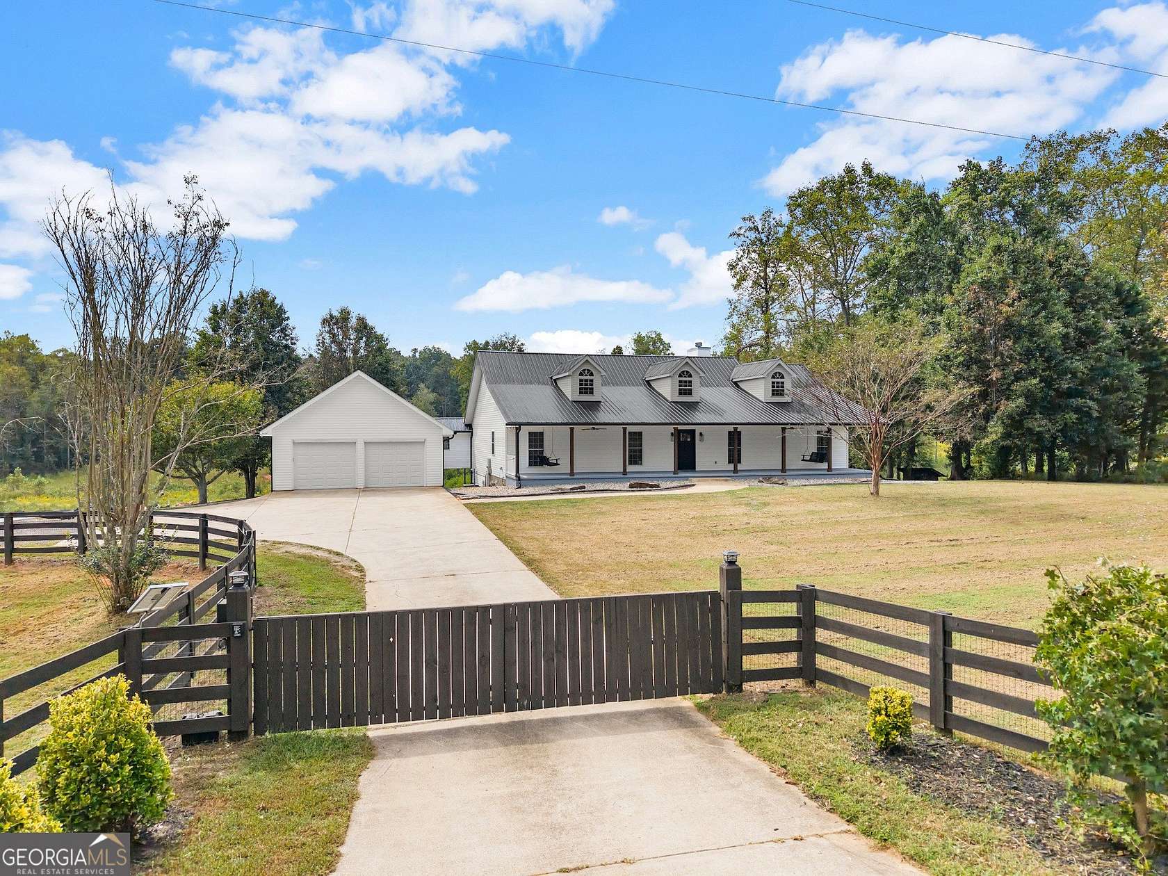 18.8 Acres of Land with Home for Sale in Clermont, Georgia