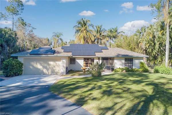 1.59 Acres of Residential Land with Home for Sale in Naples, Florida