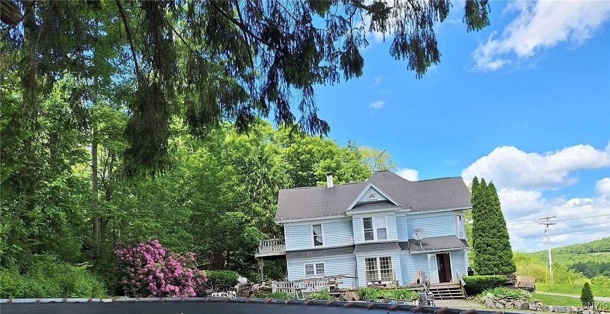 26.3 Acres of Land with Home for Sale in Lincklaen, New York