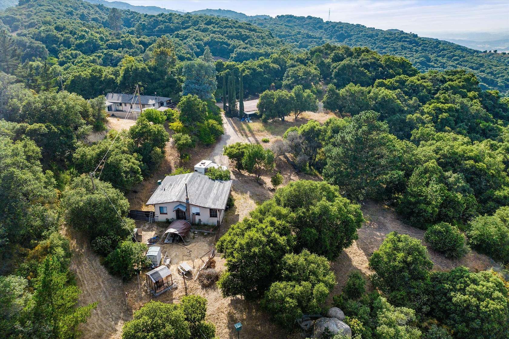 9.23 Acres of Land with Home for Sale in Santa Barbara, California