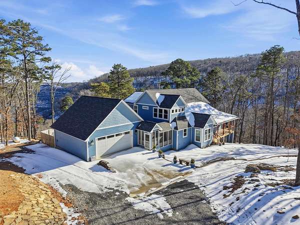 82.5 Acres of Recreational Land with Home for Sale in Shirley, Arkansas