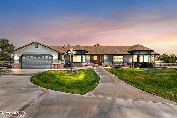 5 Acres of Land with Home for Sale in Lancaster, California