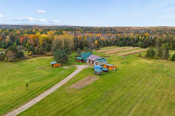 13 Acres of Land with Home for Sale in Dover-Foxcroft, Maine