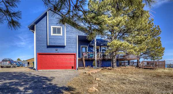 5.39 Acres of Land with Home for Sale in Elizabeth, Colorado