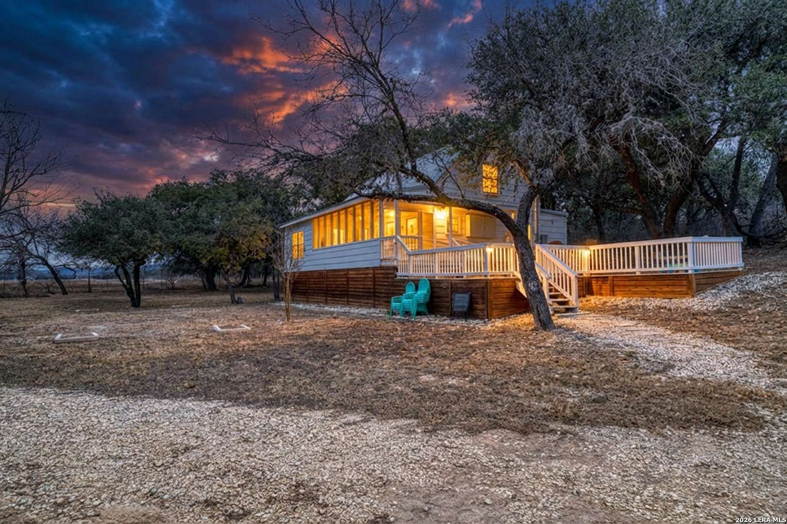5.22 Acres of Residential Land with Home for Sale in Leakey, Texas
