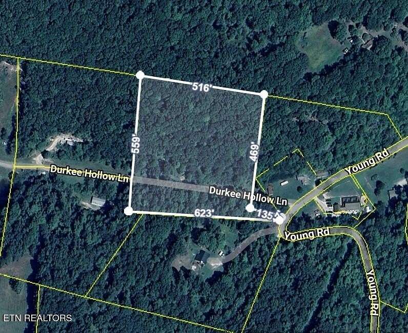 5 Acres of Residential Land for Sale in La Follette, Tennessee