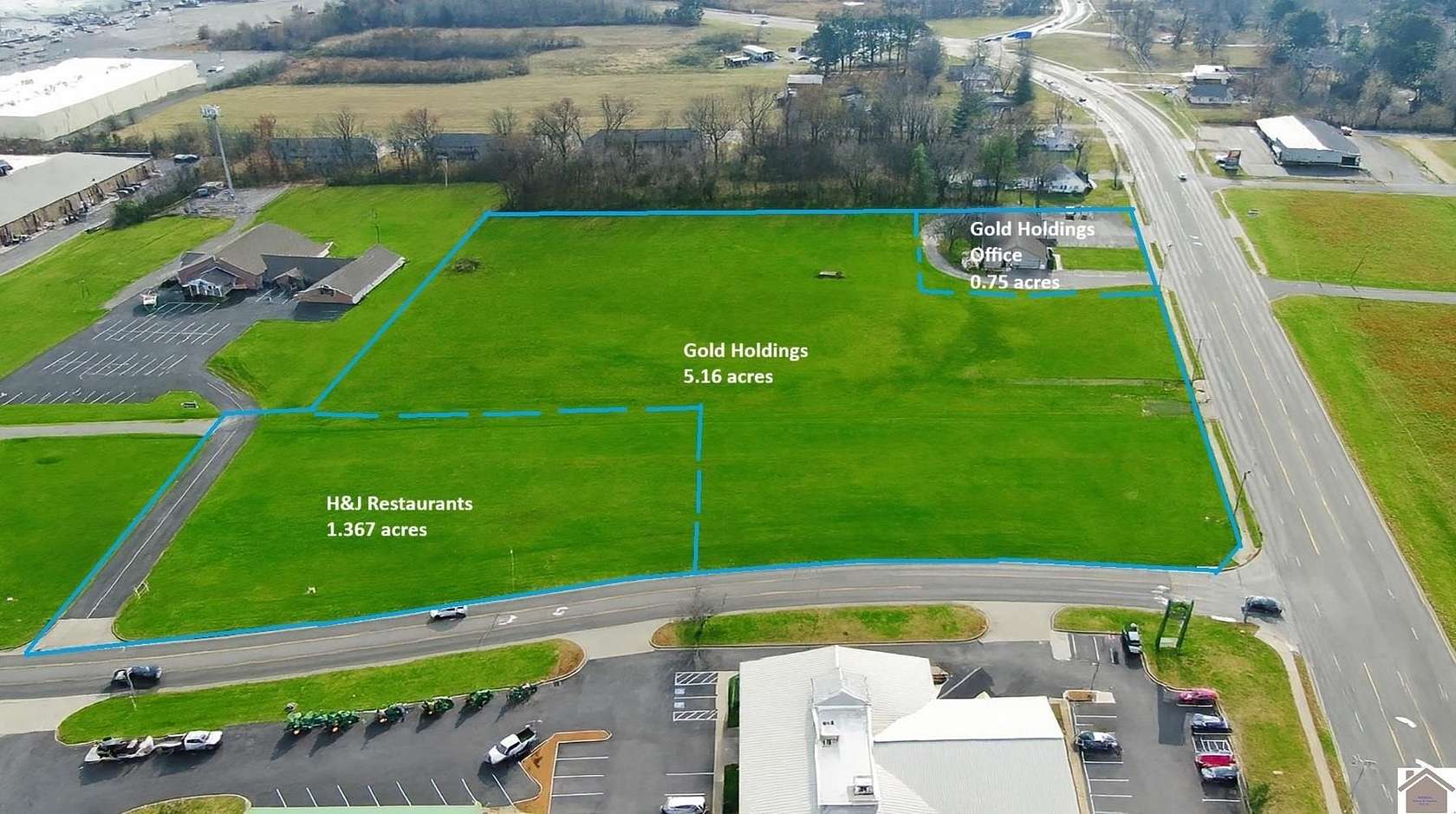 5.16 Acres of Commercial Land for Sale in Paducah, Kentucky