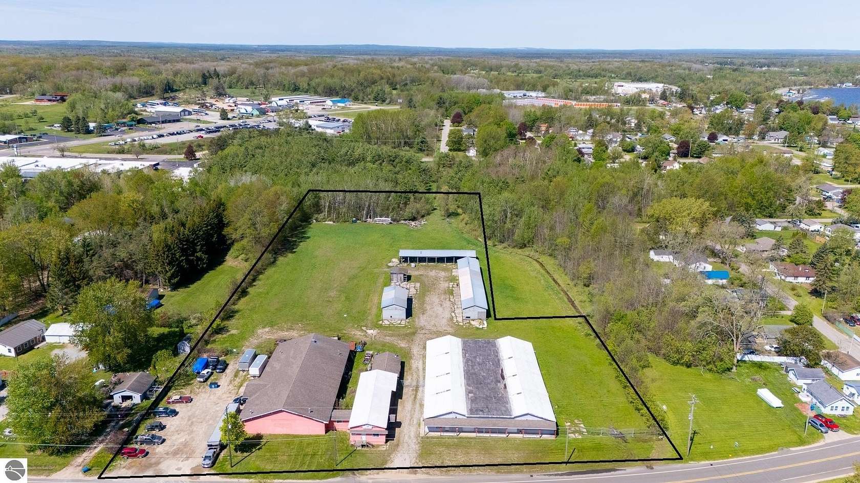 4.39 Acres of Commercial Land for Sale in Houghton Lake Heights, Michigan