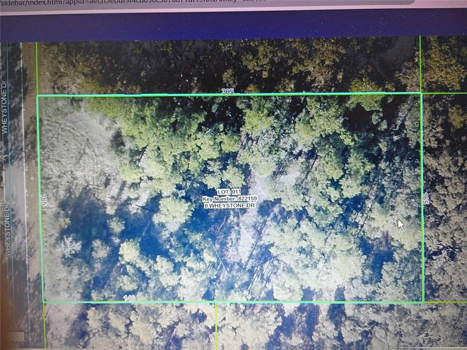 1.16 Acres of Residential Land for Sale in Webster, Florida