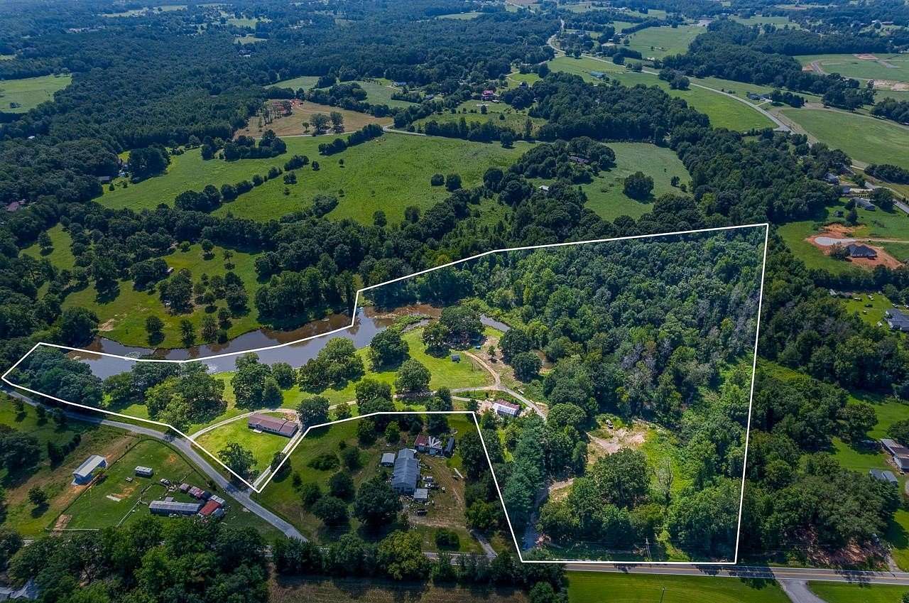 18.2 Acres of Recreational Land with Home for Sale in Campobello, South Carolina