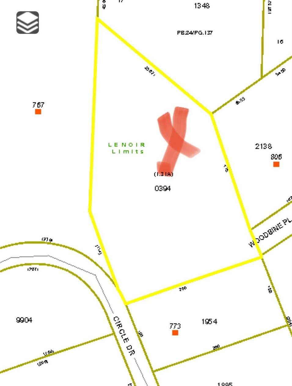 1.3 Acres of Residential Land for Sale in Lenoir, North Carolina