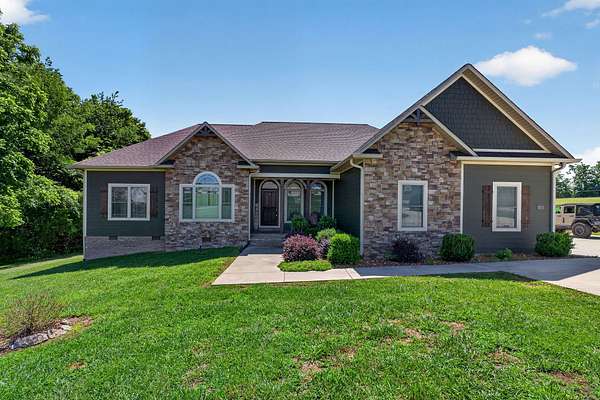 11.4 Acres of Land with Home for Sale in Cookeville, Tennessee