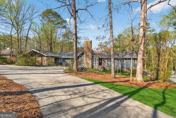 2.7 Acres of Land with Home for Sale in Fayetteville, Georgia