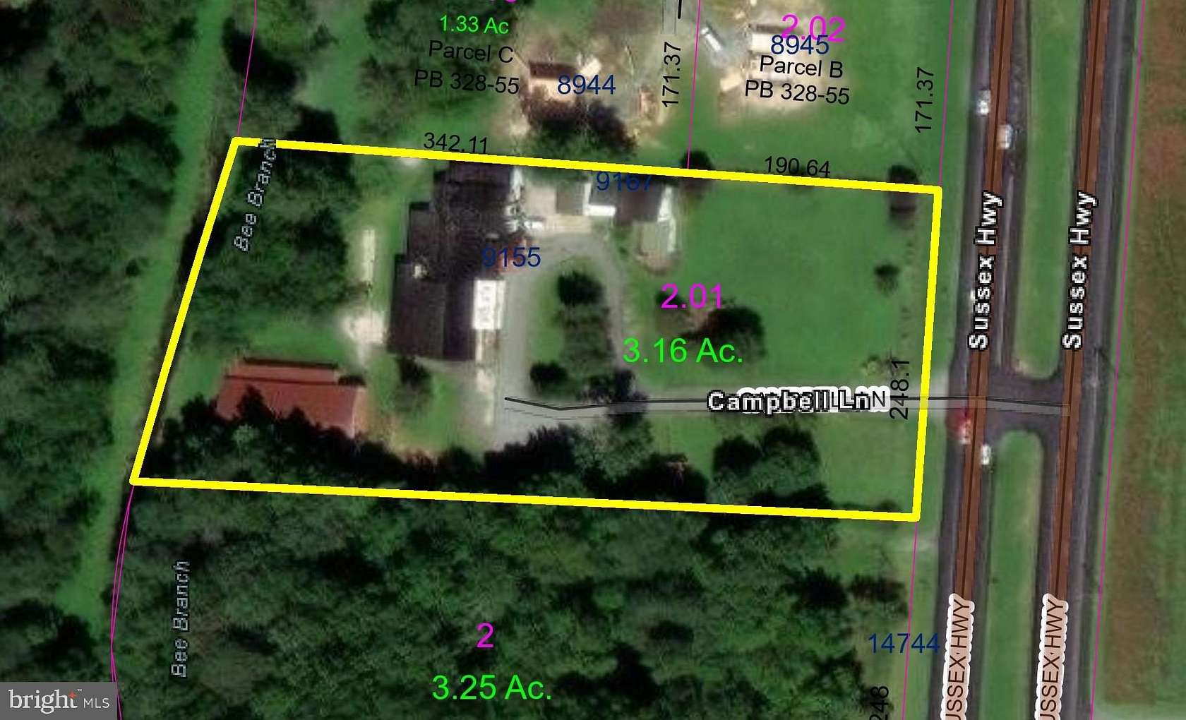 3.16 Acres of Mixed-Use Land for Sale in Bridgeville, Delaware