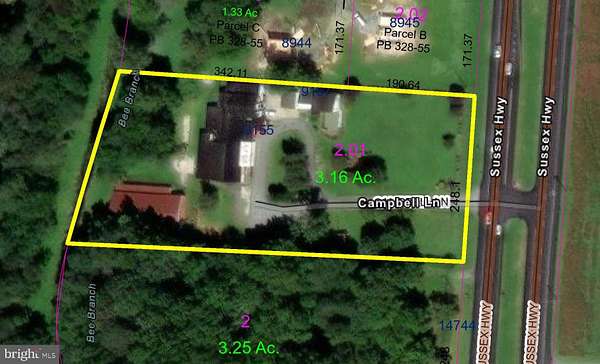 3.16 Acres of Mixed-Use Land for Sale in Bridgeville, Delaware