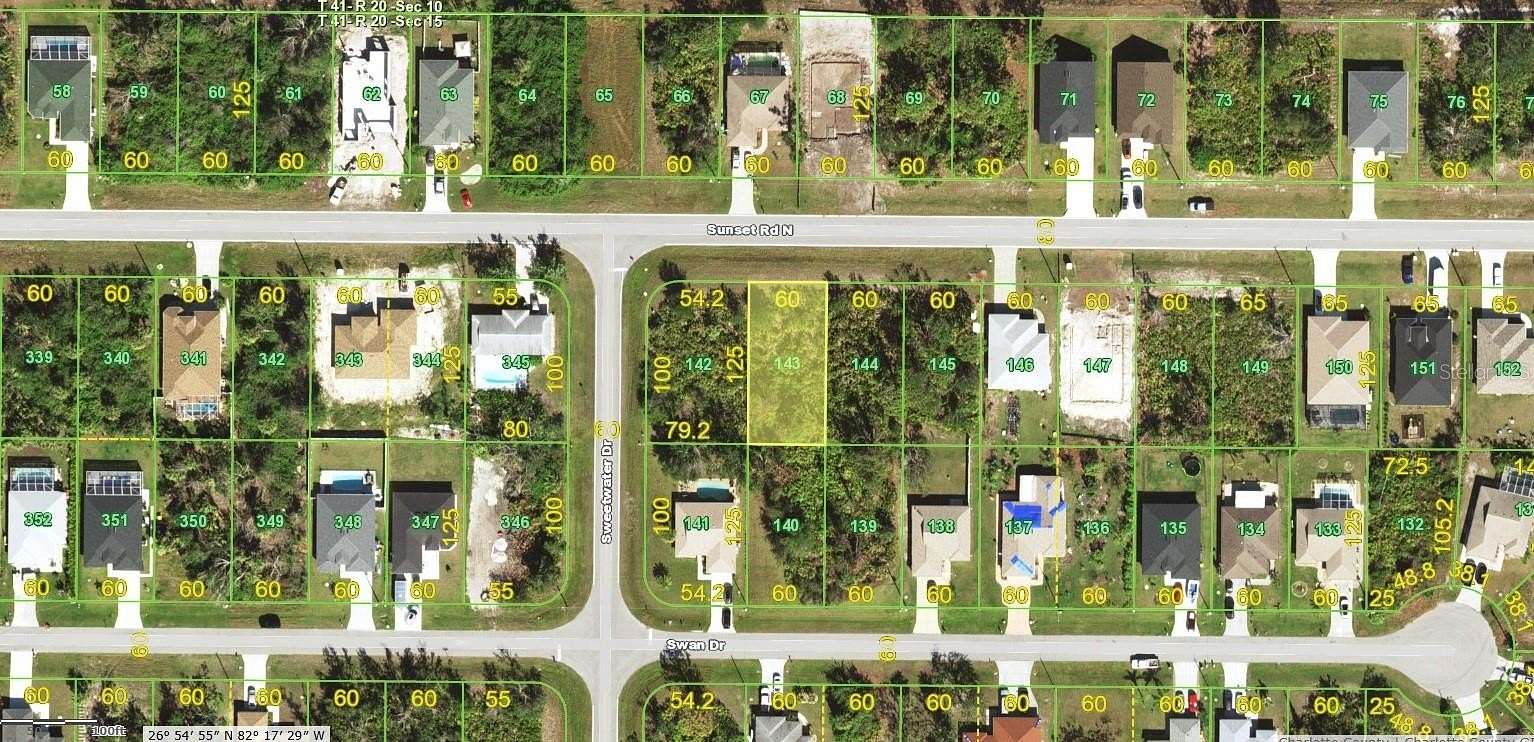 0.17 Acres of Residential Land for Sale in Rotonda West, Florida