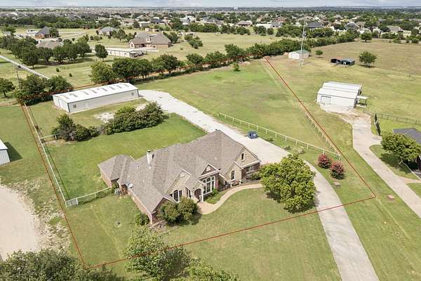2.5 Acres of Land with Home for Sale in Haslet, Texas