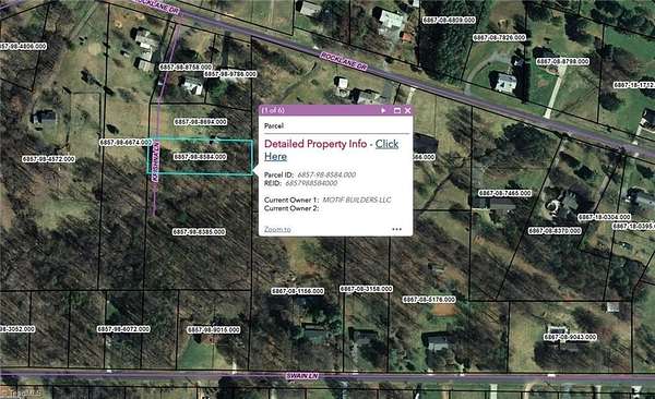 0.63 Acres of Residential Land for Sale in Walkertown, North Carolina