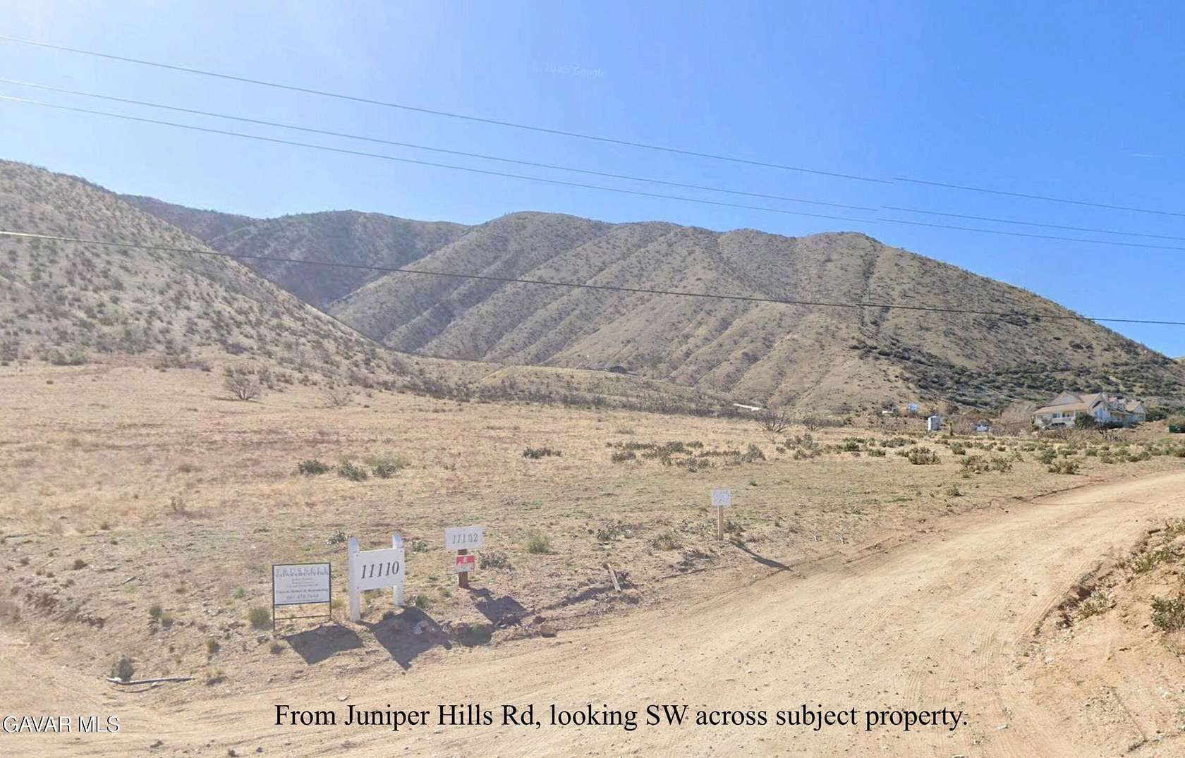 9.32 Acres of Residential Land for Sale in Juniper Hills, California