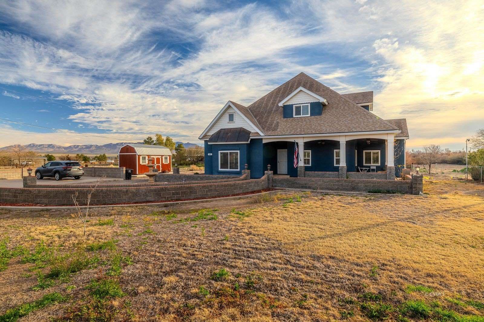 2.57 Acres of Land with Home for Sale in Pima, Arizona