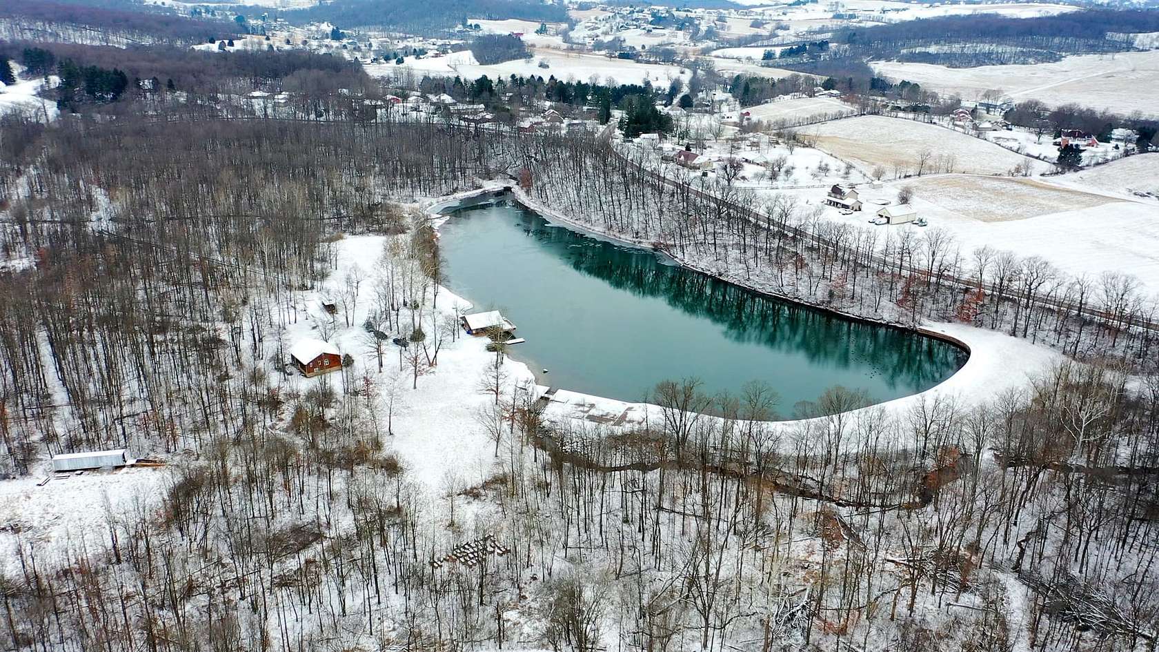 113 Acres of Land with Home for Sale in Latrobe, Pennsylvania