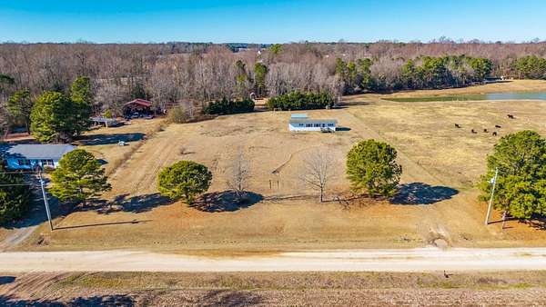 4.24 Acres of Land with Home for Sale in Pink Hill, North Carolina