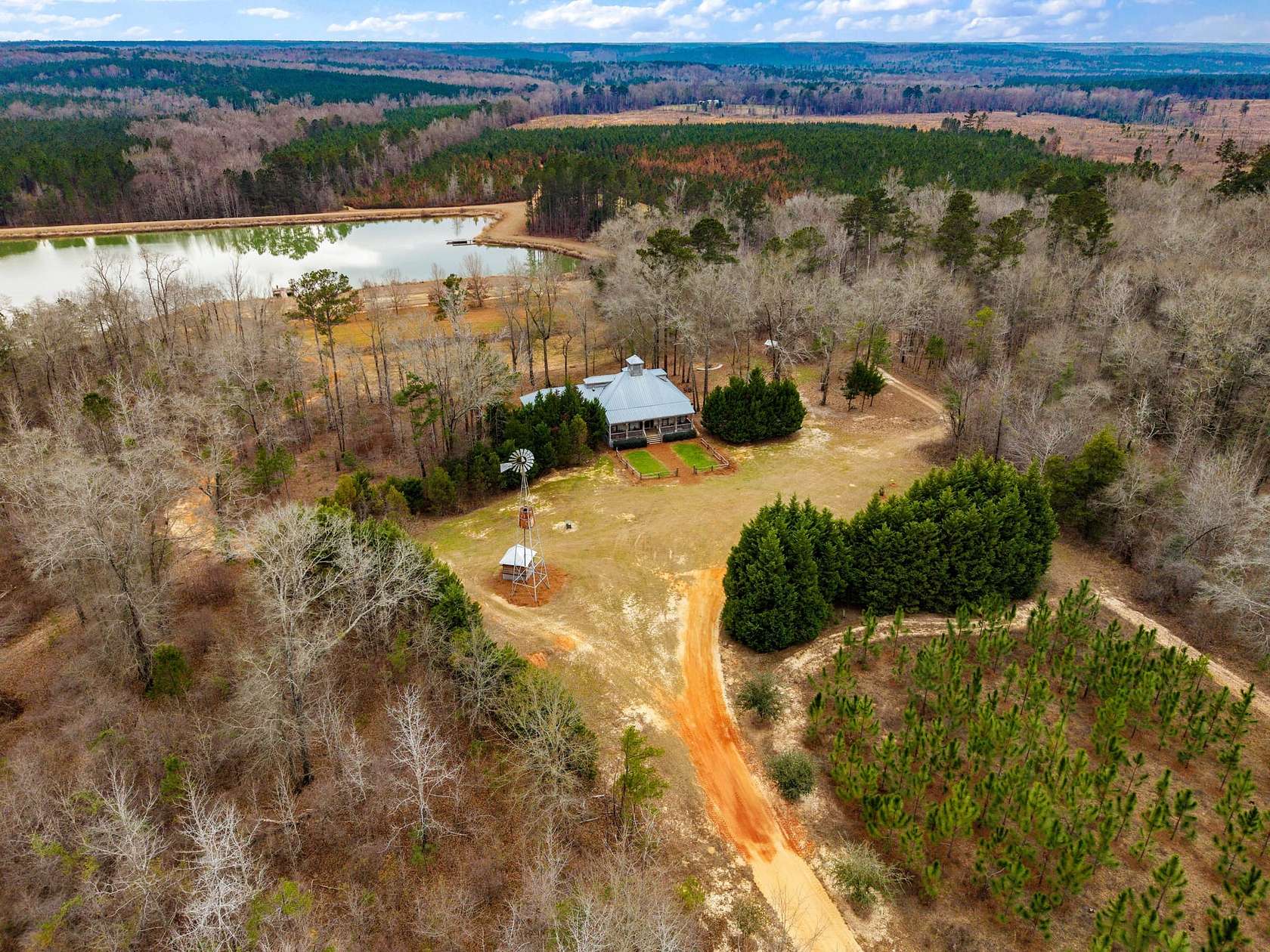 515 Acres of Improved Recreational Land & Farm for Sale in Cuthbert, Georgia