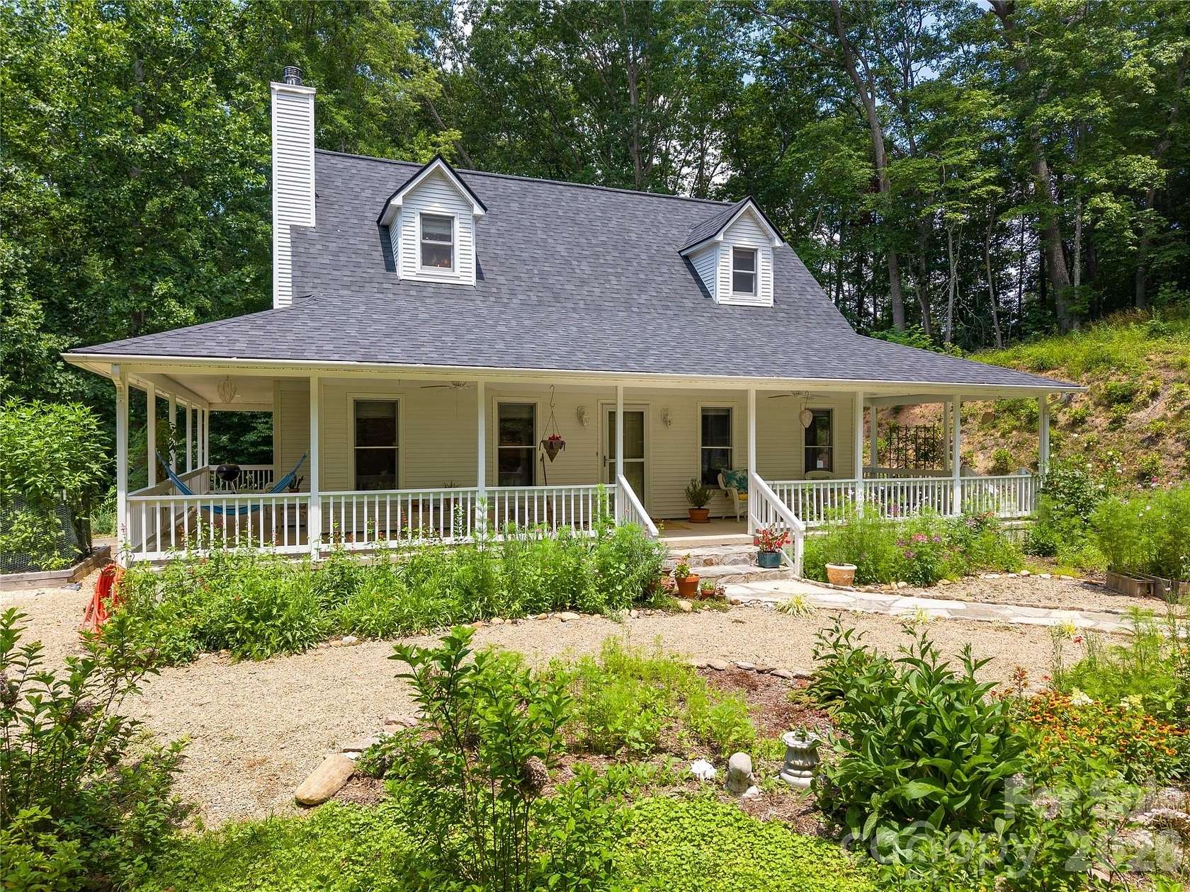 5.1 Acres of Residential Land with Home for Sale in Clyde, North Carolina