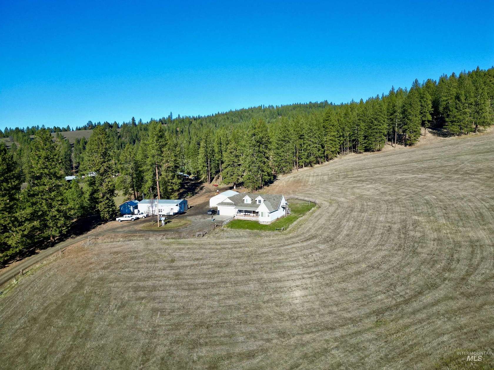 40 Acres of Agricultural Land with Home for Sale in Kamiah, Idaho