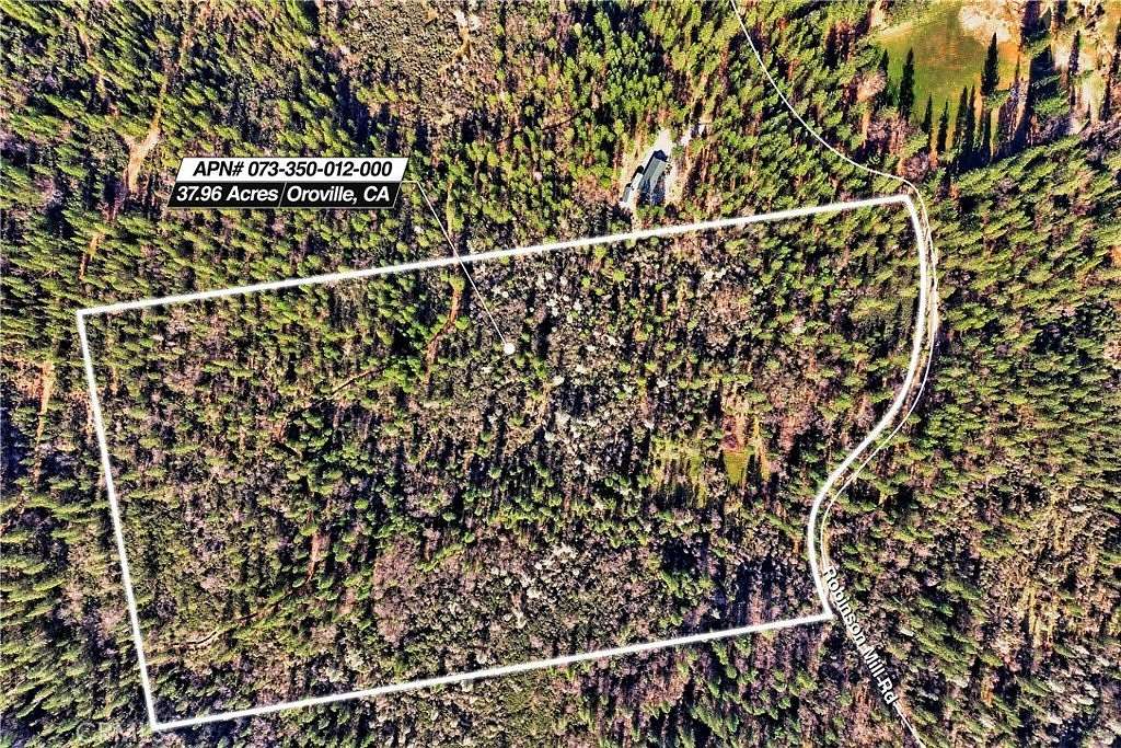 38 Acres of Land for Sale in Oroville, California