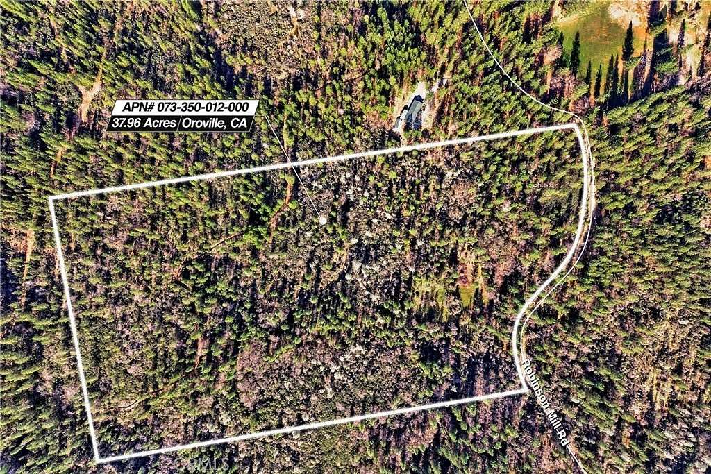 38 Acres of Land for Sale in Oroville, California