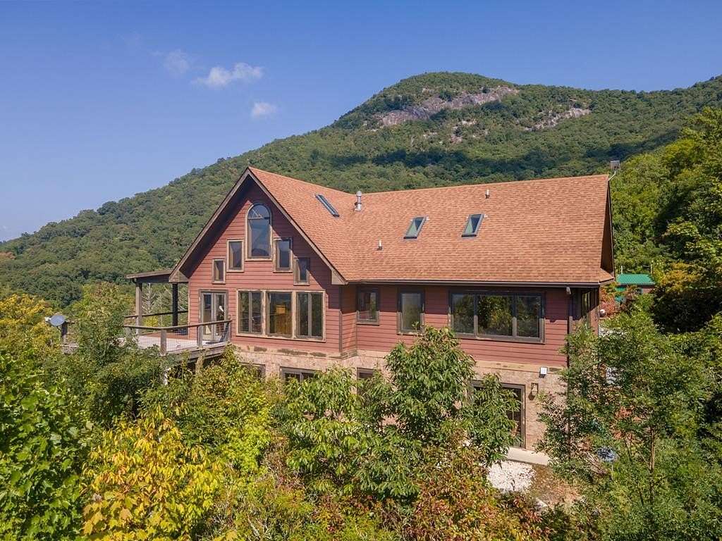 14.6 Acres of Recreational Land with Home for Sale in Franklin, North Carolina