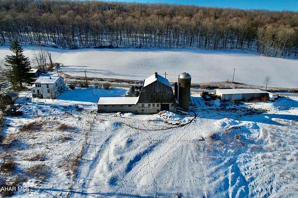 181 Acres of Land with Home for Sale in Manns Choice, Pennsylvania