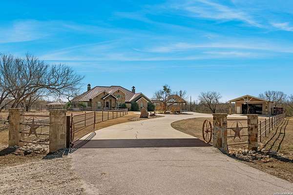30 Acres of Land with Home for Sale in La Vernia, Texas