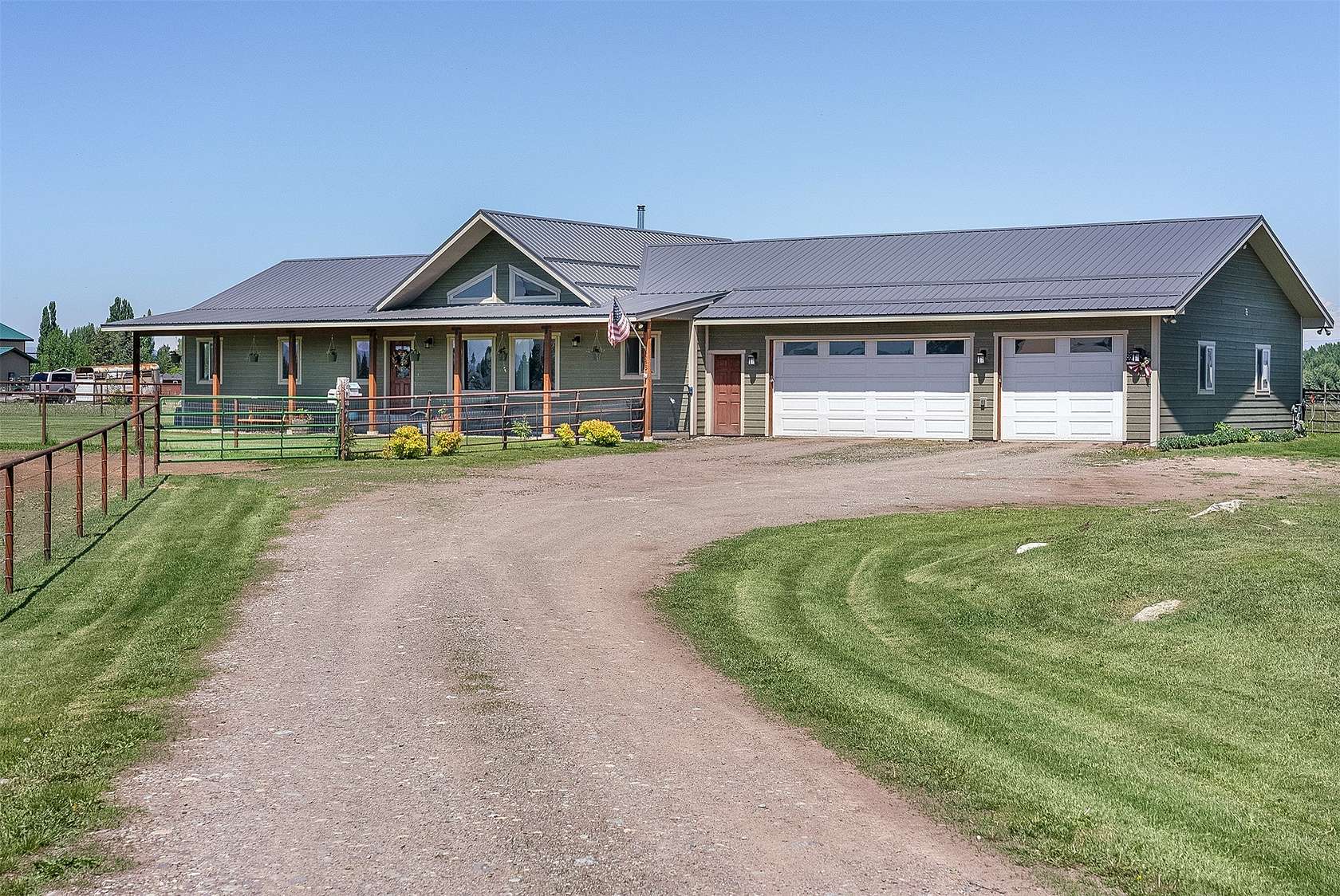 5.25 Acres of Land with Home for Sale in Kalispell, Montana
