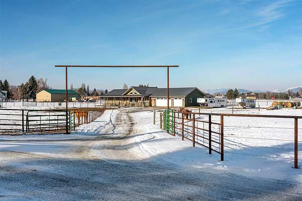 5.25 Acres of Land with Home for Sale in Kalispell, Montana