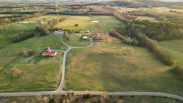 54 Acres of Land with Home for Sale in Shelbyville, Tennessee