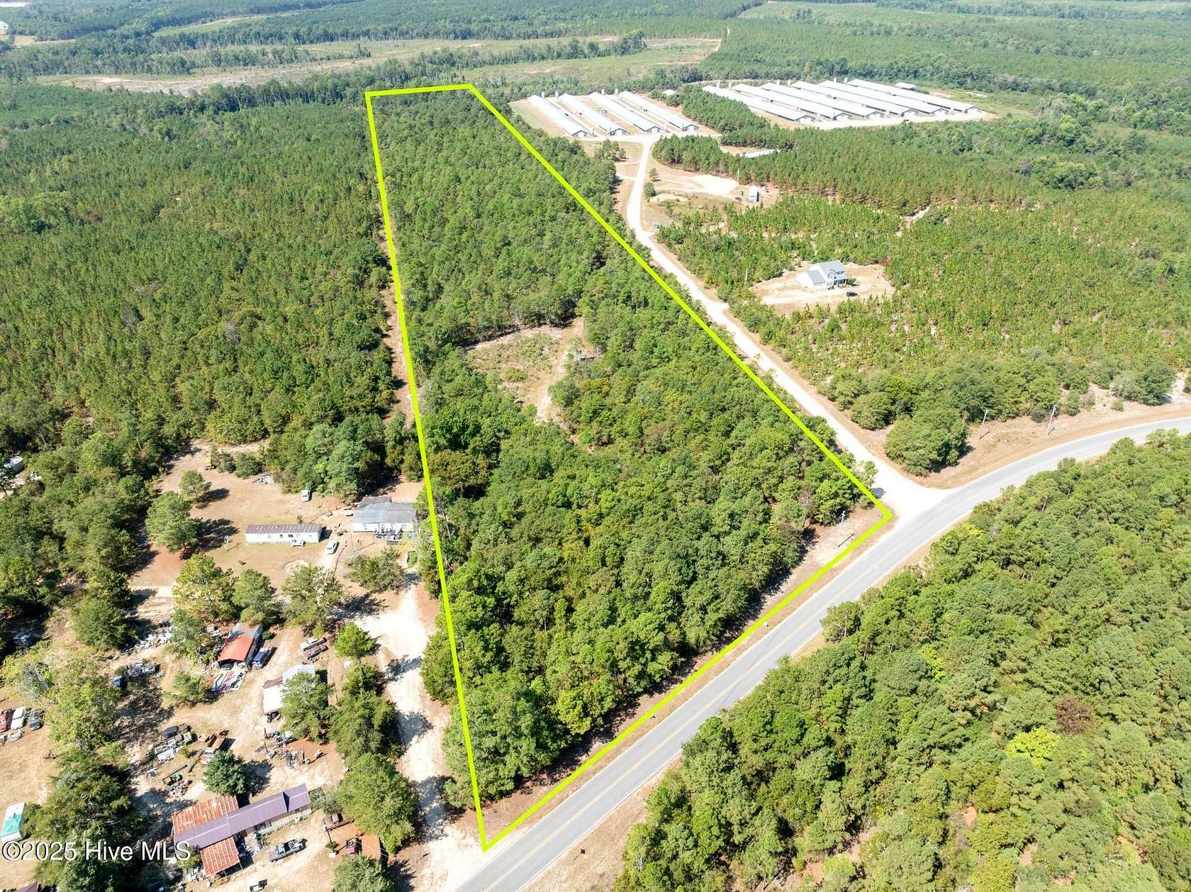 19.9 Acres of Recreational Land for Sale in Ellerbe, North Carolina