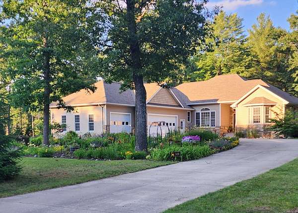 5 Acres of Residential Land with Home for Sale in Prudenville, Michigan