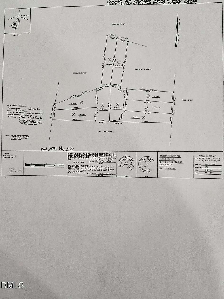 4.62 Acres of Residential Land for Sale in Zebulon, North Carolina