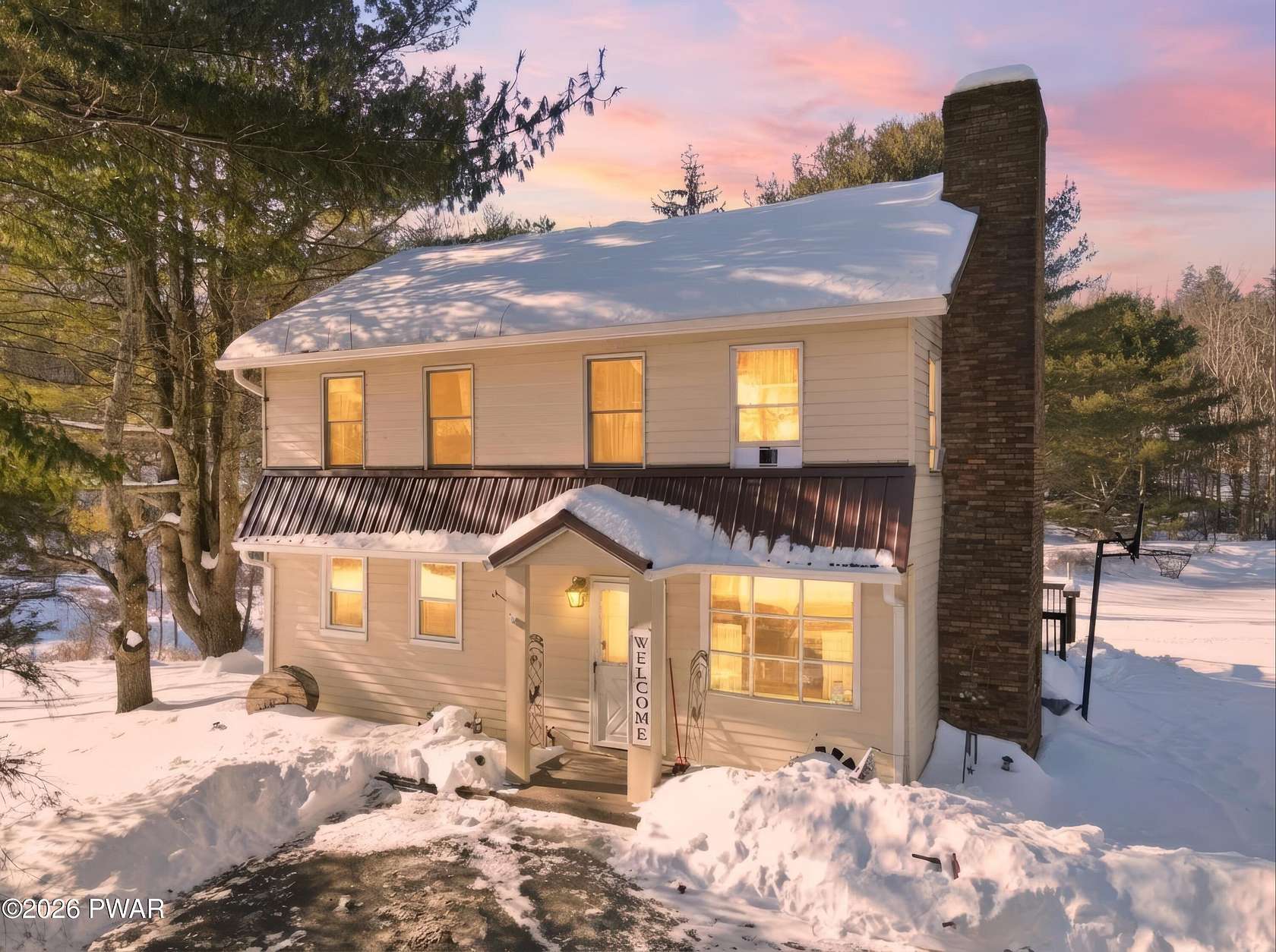 3.1 Acres of Residential Land with Home for Sale in Lakeville, Pennsylvania